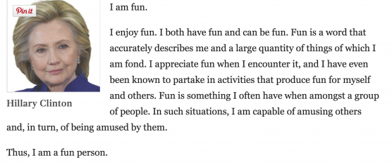 "I am Fun" article from The Onion VOL 51 ISSUE 43   